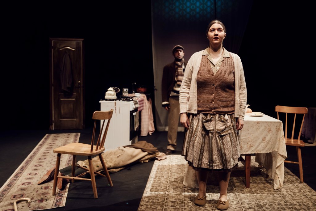 Keti Ketevan as ROSE in the IAB production of THE ROOM directed by Harry Burton.