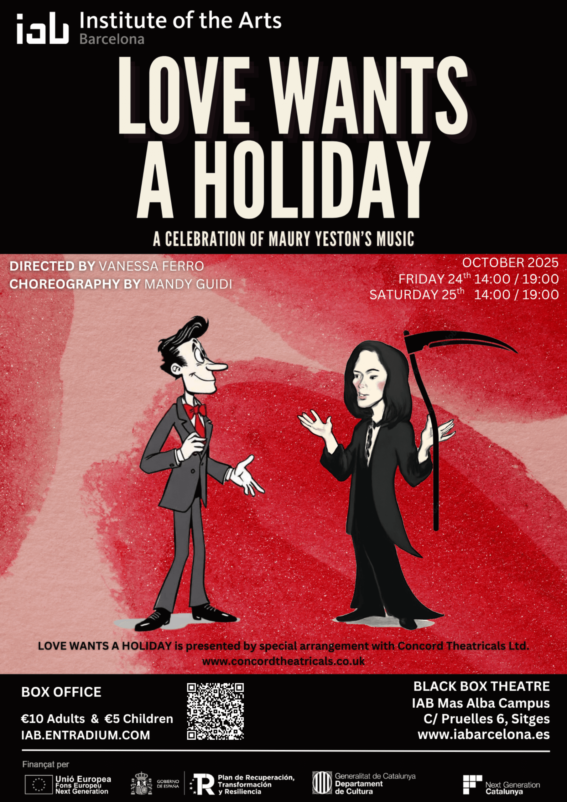 Poster LOVE WANTS A HOLIDAY-1