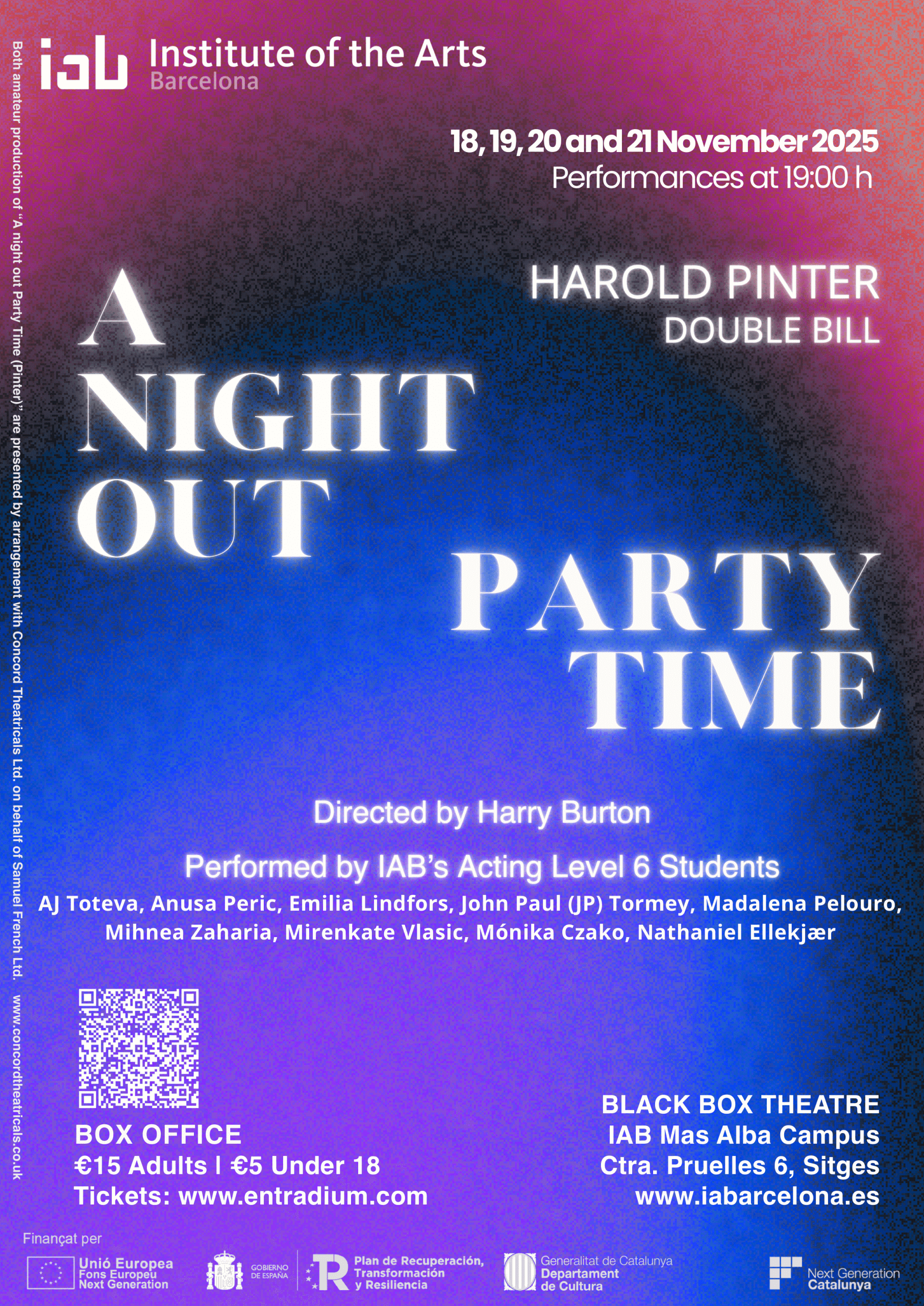 A NIGHT OUT & PARTY TIME - IAB Acting Performance-1