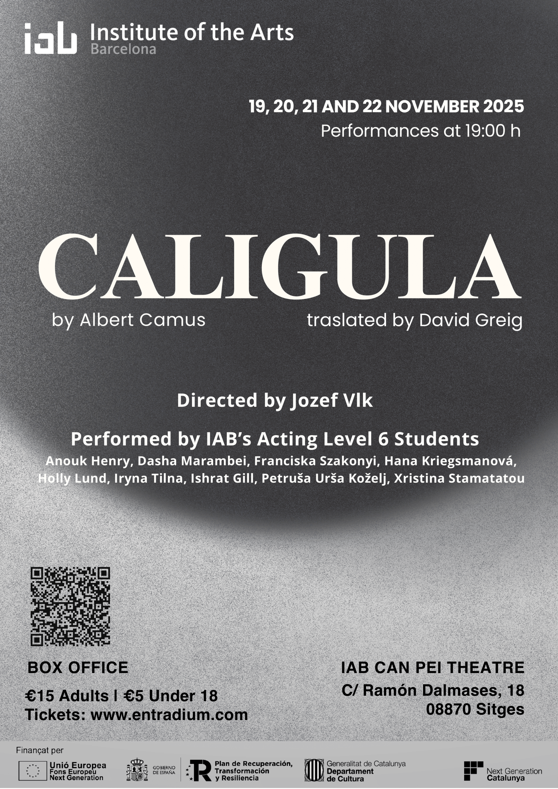 CALIGULA - IAB Acting Performance-1